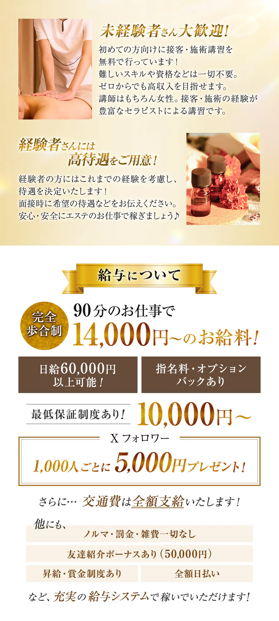 梅田・北新地メンズエステ求人 秘宝殿(ひほうでん)のPICK UP写真2