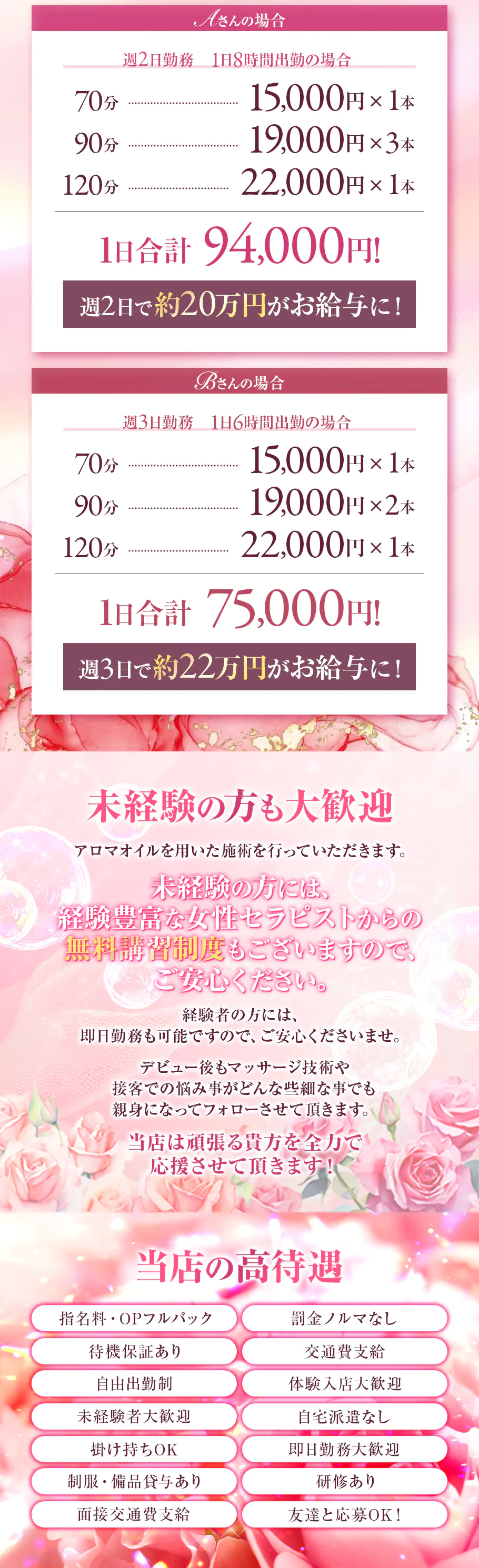 日本橋・難波・桜川メンズエステ求人 天の心地(てんのここち)のPICK UP写真2