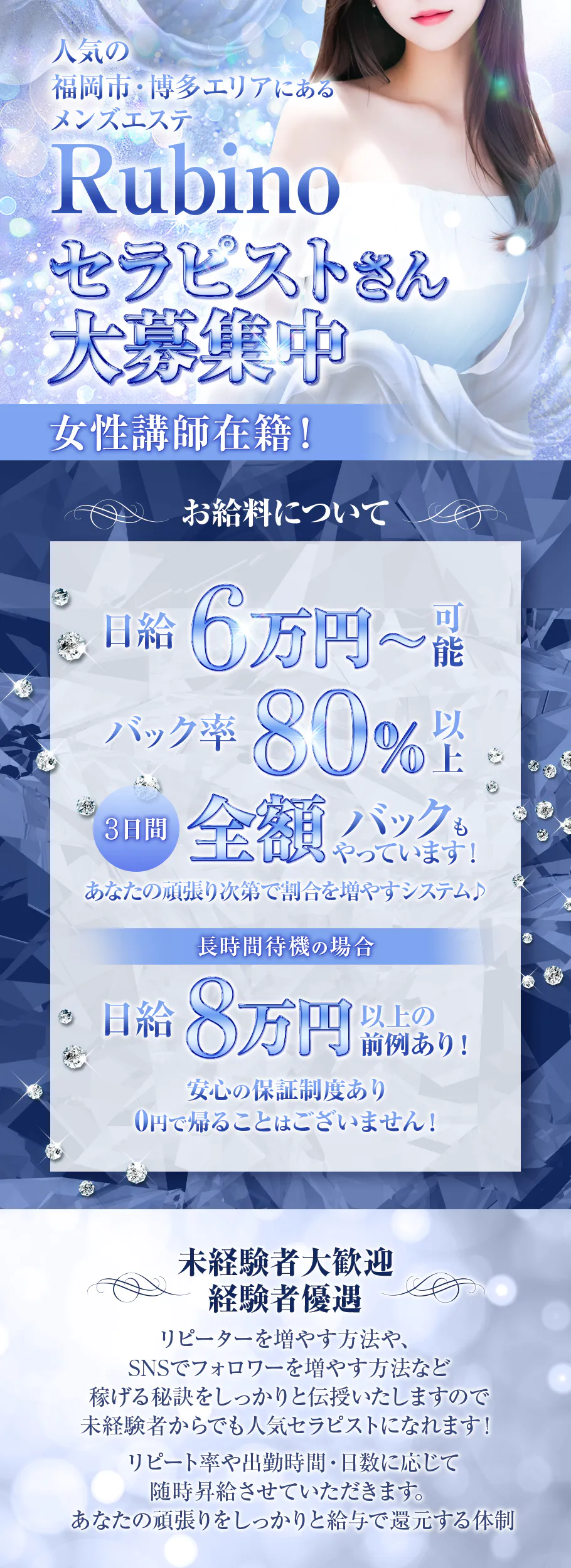博多駅周辺メンズエステ求人 Rubino(ルビーノ)のPICK UP写真1